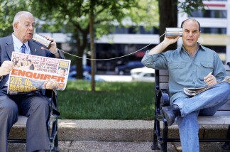 Carl Kasell and Peter Sagal