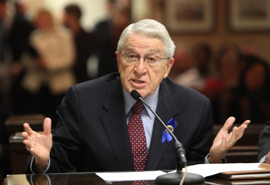 California Community Colleges Chancellor Jack Scott, told lawmakers that  budget cuts to the community colleges, have increased class size and made it more difficult for students to get into classes while appearing before a joint Legislative hearing at the Capitol in Sacramento, Calif., Monday, Dec. 7, 2009. 