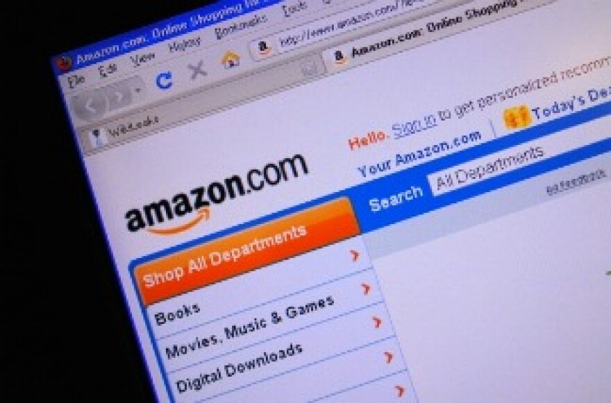 Amazon.com's home page.