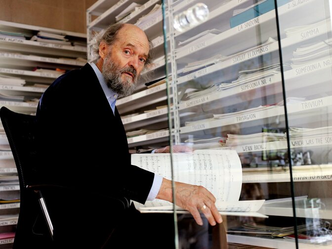 Arvo Pärt's four symphonies — newly recorded for ECM — trace a 45-year journey the composer took in finding his true style.