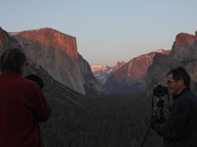 Capturing Yosemite's beauty. 