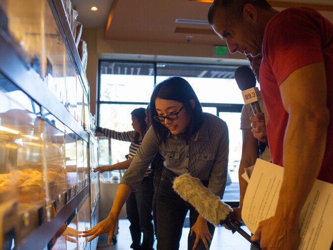 Christina Chang gives a tour of local restaurants on Jan. 28, 2018 in Cerritos.