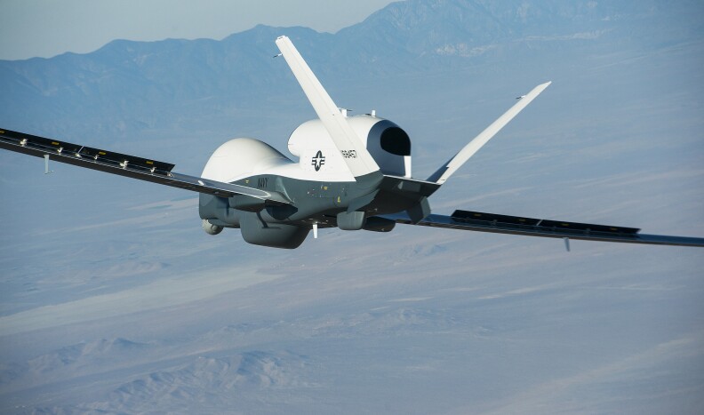 Triton unmanned aircraft system completed its first flight May 22, 2013