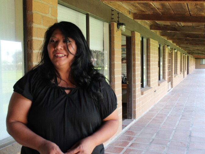 Sheila Geivet is the manager of the Paulo Agbayani Village in Delano, home to Filipino farmworkers during the 1970s and 80s.