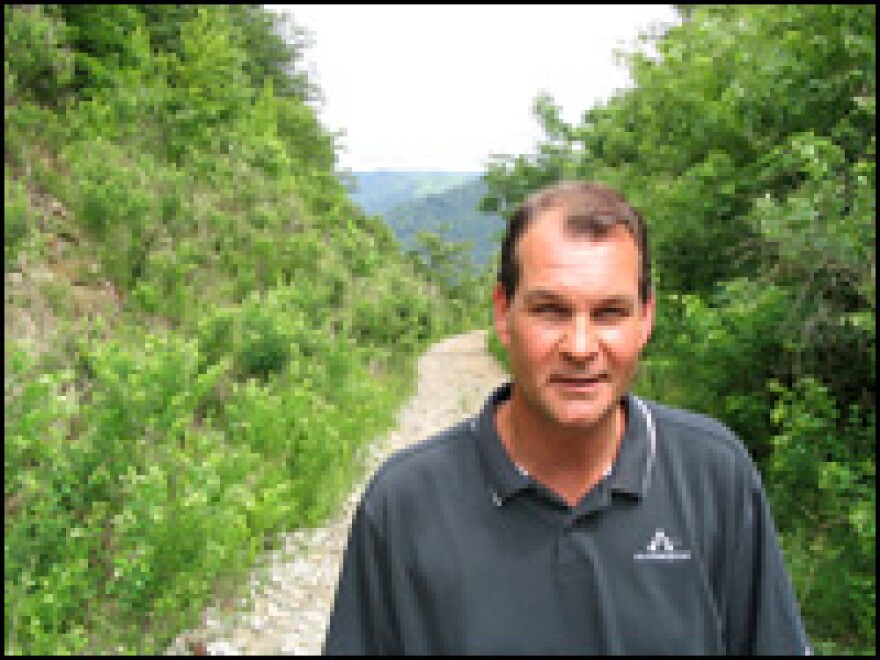 Greg Wooton is vice president of a property company that has leased land around Blair Mountain to Massey Energy. It contains more than 12 million tons of coal.