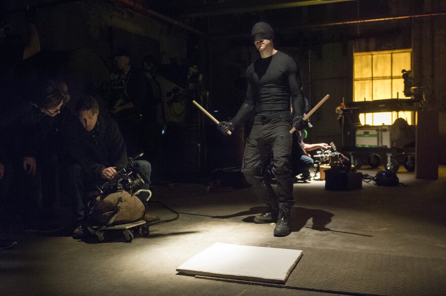 Charlie Cox as Matt Murdock in the Netflix Original Series “Marvel’s Daredevil.” 
 