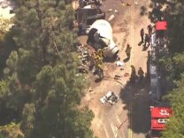 A fatal crash involving a cement truck occurred on Loma Vista Drive, where two previous crashes occurred, on Friday. 