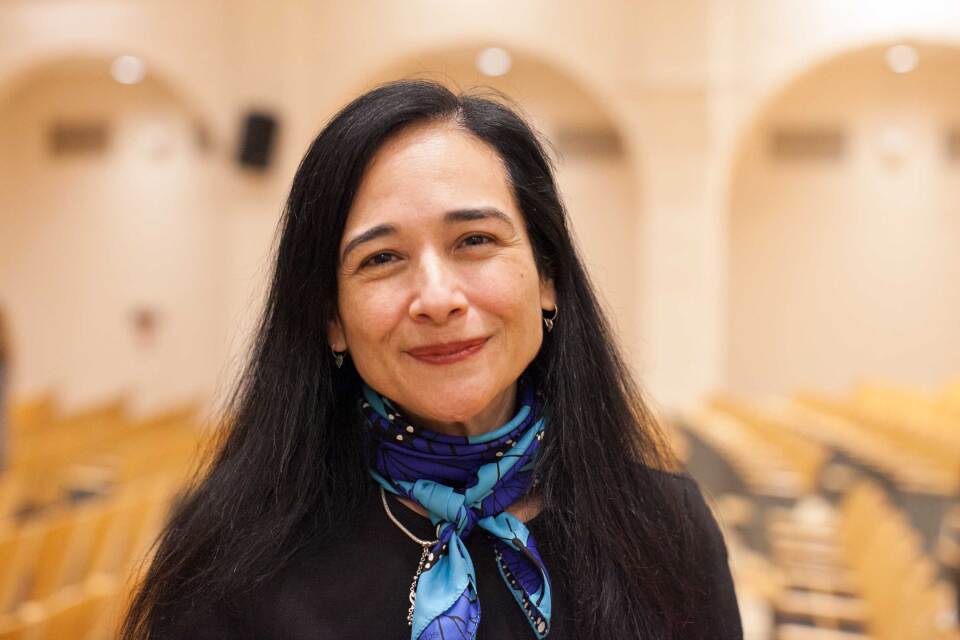 Maria Cabildo at the 34th Congressional District Candidate Forum at Eagle Rock High School on Wednesday, Mar. 23, 2017.  