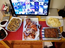 Served on a computer desk.