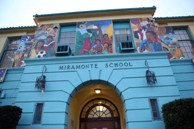 Miramonte Elementary School in Los Angeles, California February 6, 2012.  