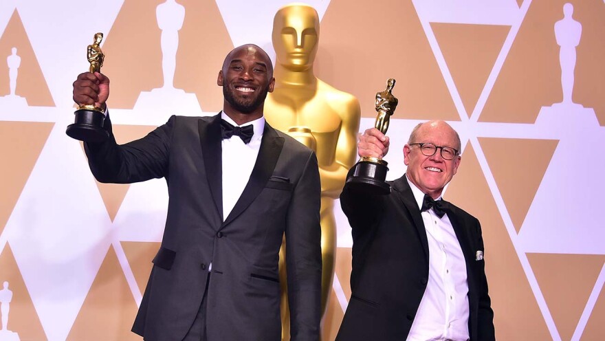 Kobe Bryant and Glen Keane won a 2018 Oscar for Best Animated Short Film for "Dear Basketball." 