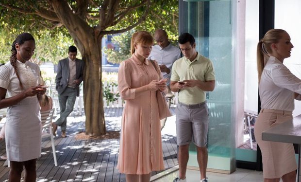 A scene from the Netflix series, "Black Mirror."