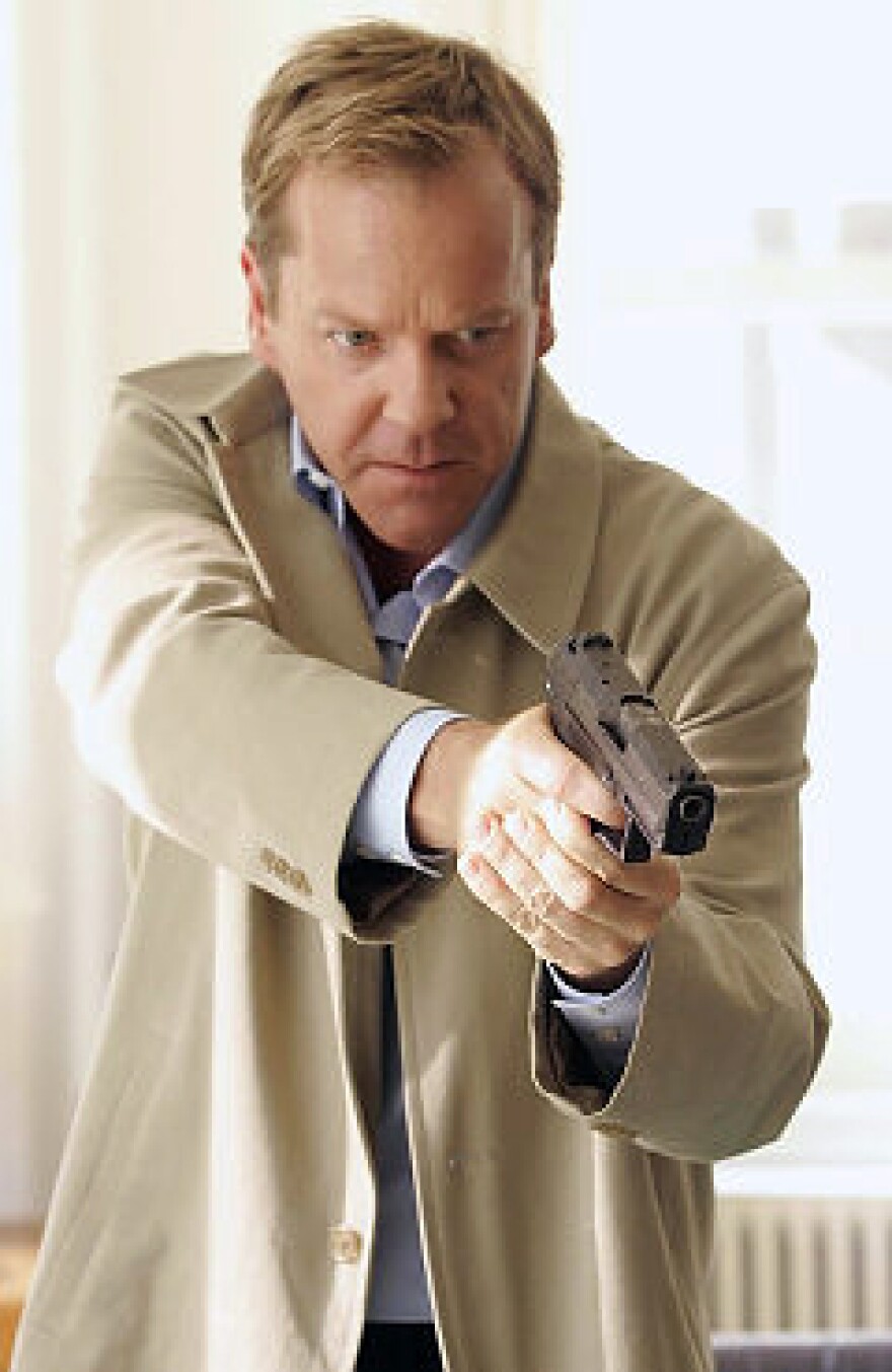 Keifer Sutherland on "24"