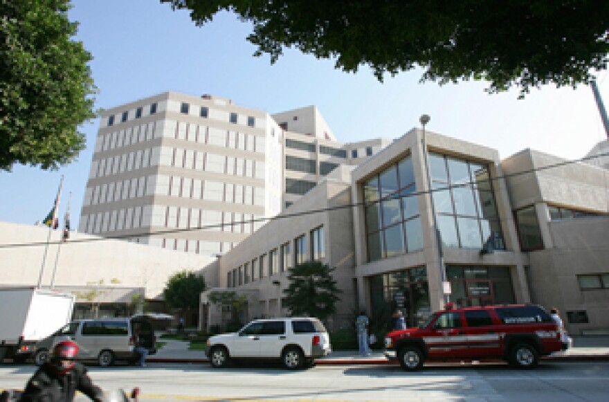 File photo: The Men's Central Jail in downtown Los Angeles, September 10, 2006.