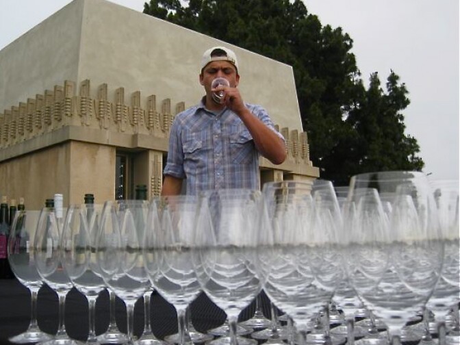 Wine Tasting at Barnsdall Art Park
