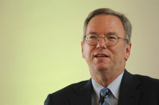 Eric Schmidt, Chairman of the Board and Chief Executive Officer of Google.