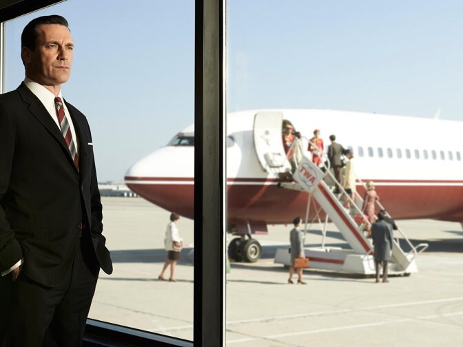 A press kit photo for "Mad Men" season 7.