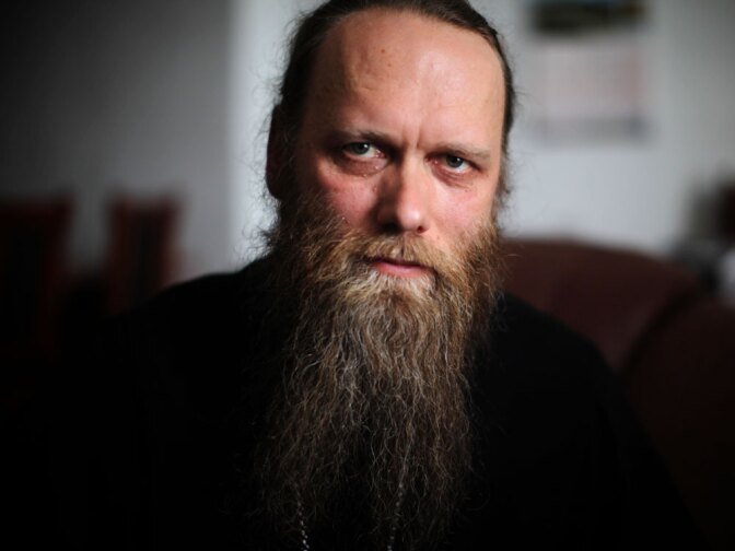 Father Porfiry is abbot of the newly restored monastery on Russia's Solovetsky Islands, near the Arctic Circle. The Orthodox Church and local residents are fighting over who controls the future of the popular tourist destination, also known as Solovki.