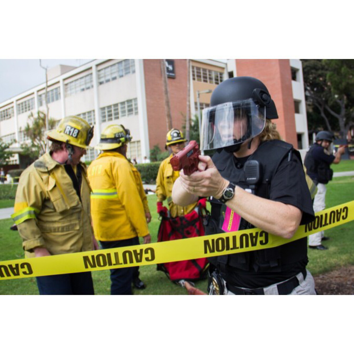 Does your workplace have an active shooter emergency plan? | LAist