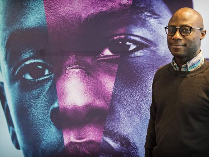US director Barry Jenkins poses during the press day of his movie Moonlight at the International Film Festival in Rotterdam, The Netherlands on January 25, 2017. 
Barry Jenkins is nominated for the best director Oscar which will he handed out on February 26, 2017 in Los Angeles for his movie 'Moonlight'.  / AFP / ANP / Marten van Dijl / Netherlands OUT        (Photo credit should read MARTEN VAN DIJL/AFP/Getty Images)