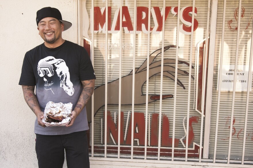 Roy Choi in his home city Los Angeles.