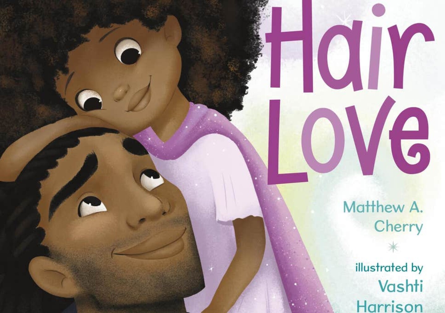 The cover of Matthew Cherry's children's book, "Hair Love."