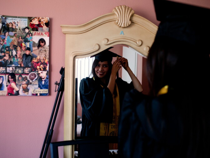 Ana Venegas' parents brought her to the states from Guadalajara, Mexico when she was ten-months old. This Saturday she will graduate from Cal State L.A. with a degree in Sociology.