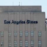 Tribune Co. said Wednesday it wants to split its broadcasting and publishing businesses into two companies. Chicago-based Tribune owns 23 TV stations, including KTLA-TV, cable network WGN America, along with the Los Angeles Times, Chicago Tribune and six other newspapers. (File photo: The Los Angeles Times building is seen on June 7, 2012). 