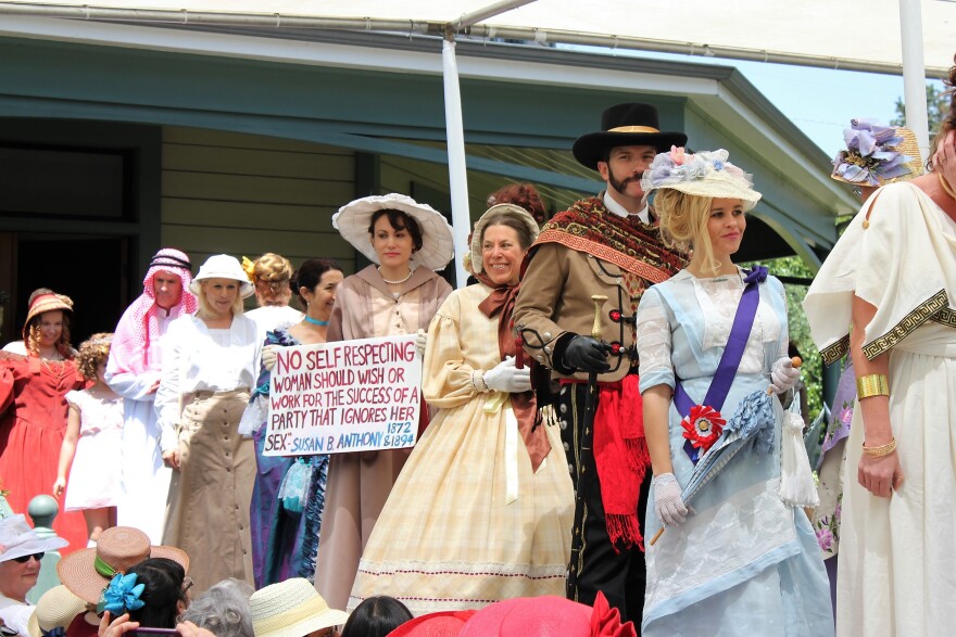 Heritage Square Museum's Vintage Fashion Show.