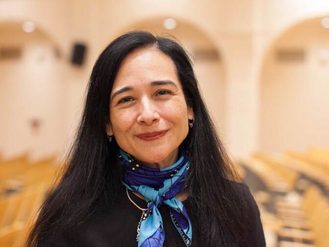 Maria Cabildo at the 34th Congressional District Candidate Forum at Eagle Rock High School on Wednesday, Mar. 23, 2017.  