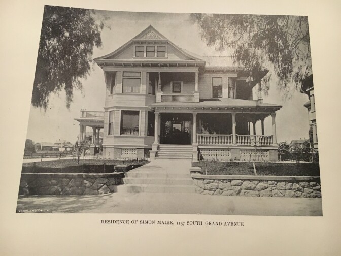 The 1896 book "Pen Sketches of Los Angeles" which will be on sale at the 51st California International Antiquarian Book Fair.