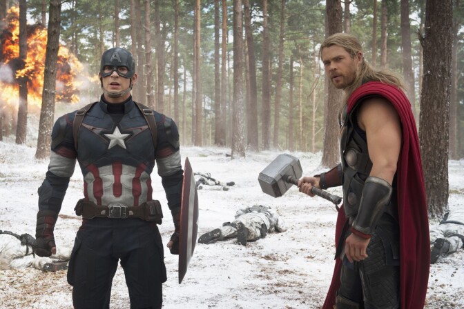 An image from the film, "Avengers: Age of Ultron."