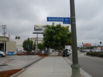 This billboard on Santa Monica Blvd. is among some 391 identified in a Los Angeles city inventory of signs that were altered without city permission. Most of those signs had a second face added, some were made larger or taller.