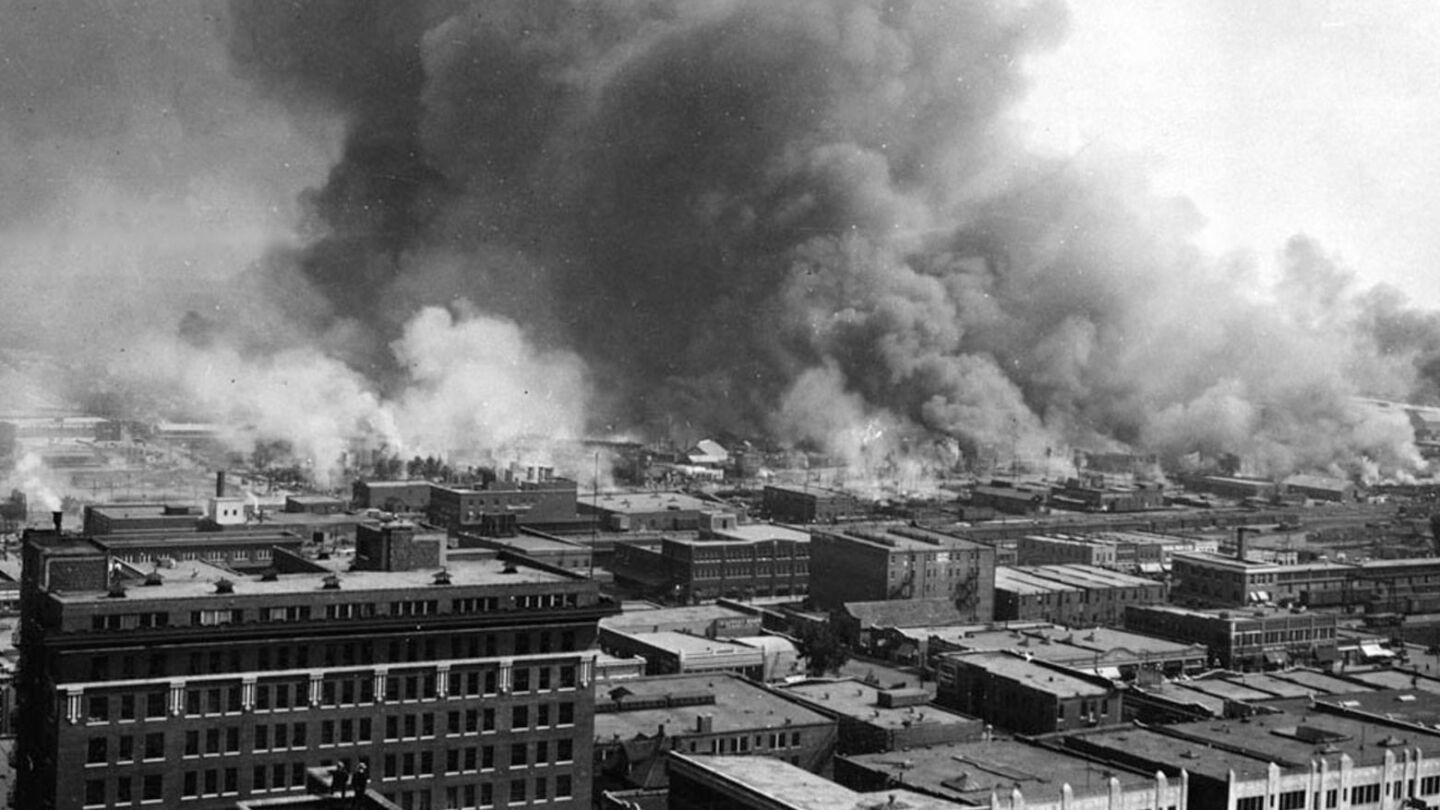 Tulsa race riot image