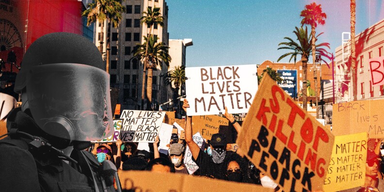 HTNLA: Police Protest