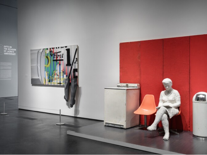 The LACMA exhibit "50 for 50: Gifts on the Occasion of LACMA's Anniversary at the Los Angeles County Museum of Art"