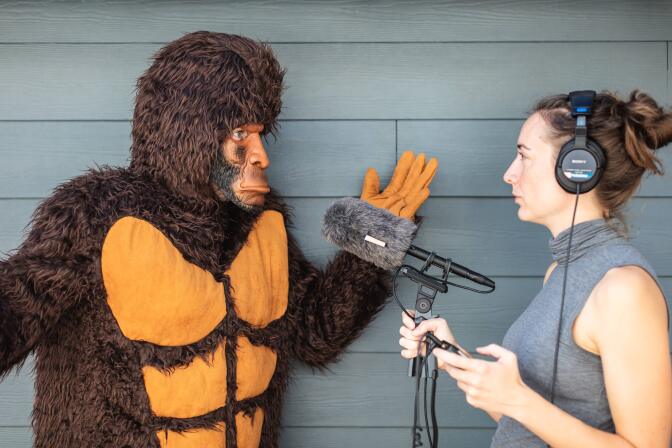 Laura Krantz is the host of the new podcast "Wild Thing," a series about Sasquatch, science and society.