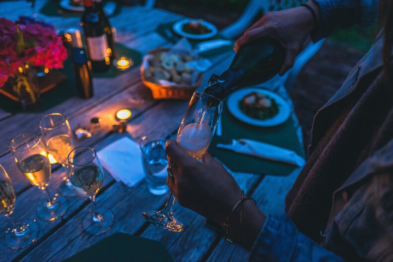 Pouring Wine