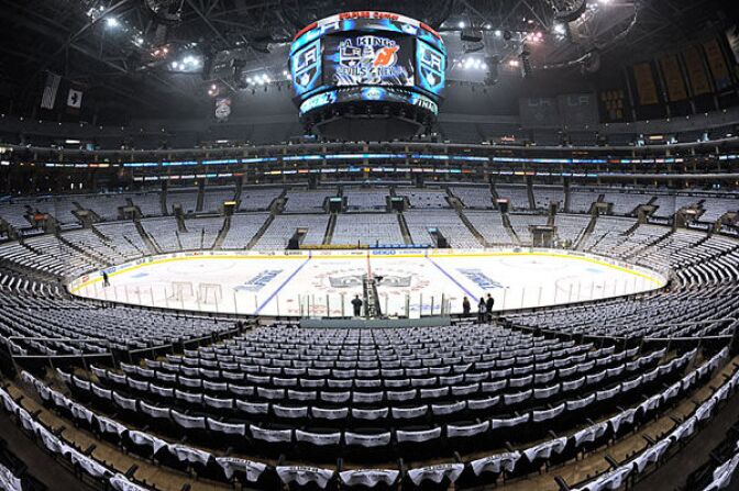 An empty Staples Center on nights scheduled for hockey could be a common occurrence as the NHL lockout continues.