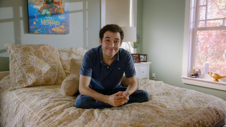 Owen Suskind in a scene from the documentary about his life called "Life, Animated."