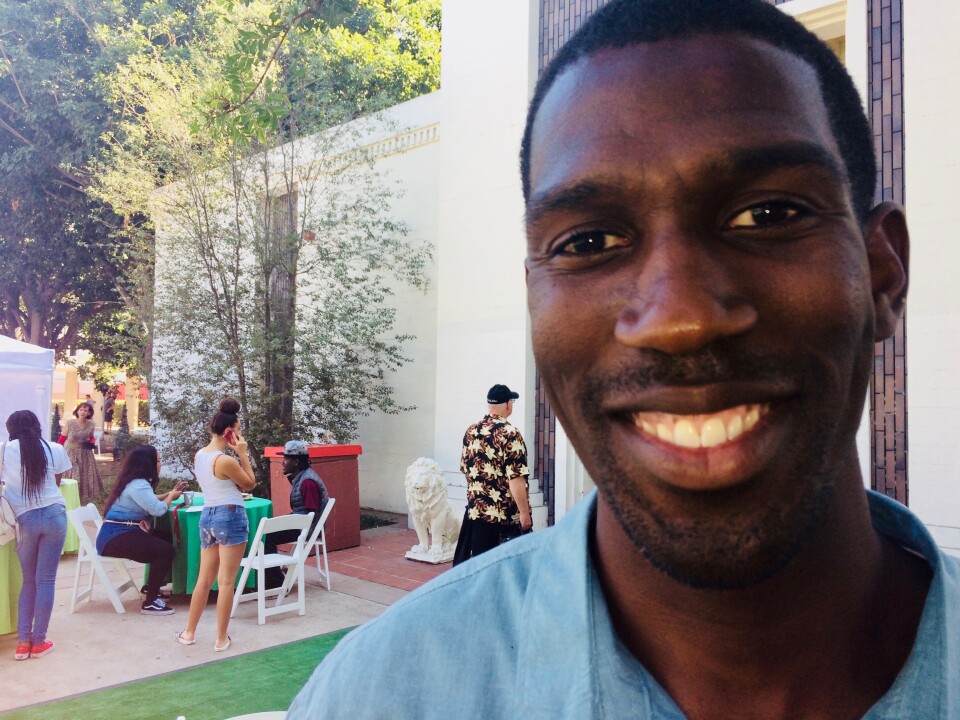 TV reporter Jonathan Rozelle got his start as a theatre student at Fairfax High School. He worked at the Melrose Trading Post in high school and college and says visiting feels like coming home.