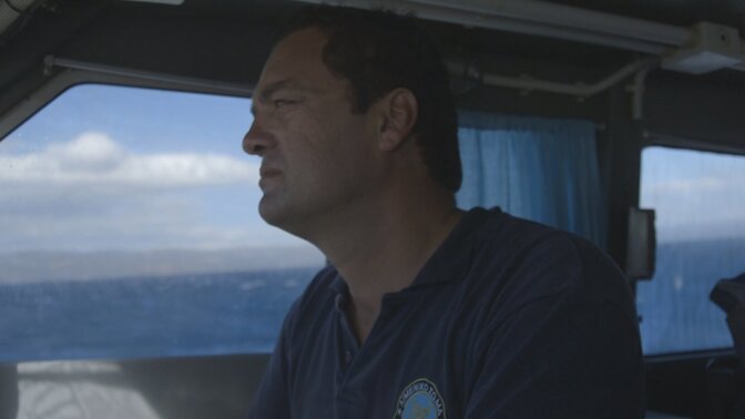 A scene from the short documentary "4.1 Miles."