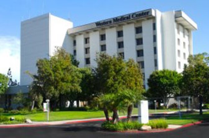 Western Medical Center in Anaheim is one of four hospitals who will come under the control of Chaudhuri and Silver Point Partners.