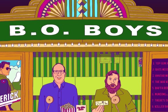 The illustrated podcast art.