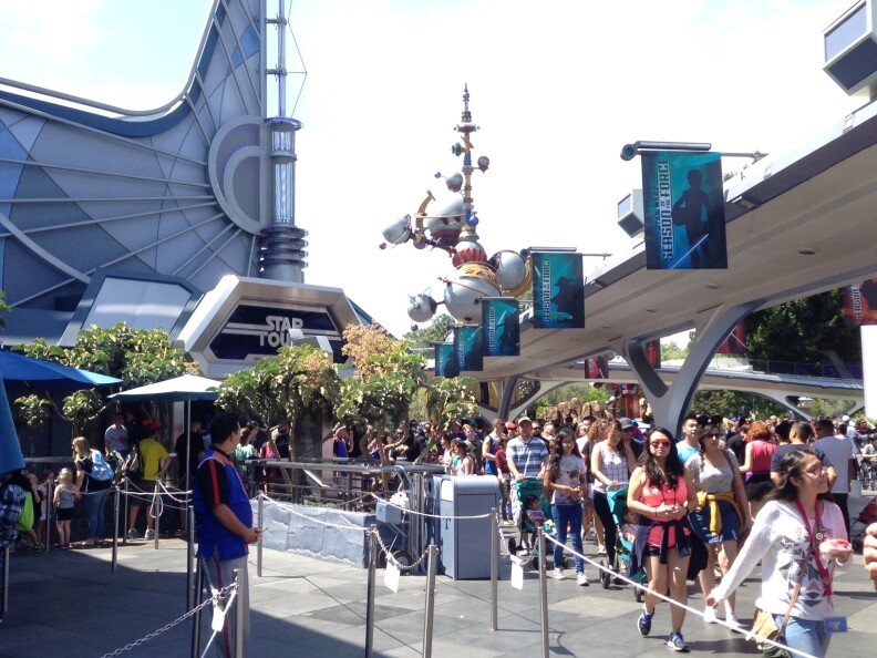 "Season of the Force" at Disneyland.