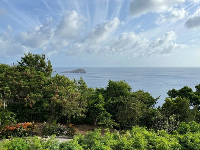 "Dominica is on the front line," Resident Donalson Frederick says. "Climate change is not something that is happening tomorrow. It's happening now and it's affecting our livelihood now."
