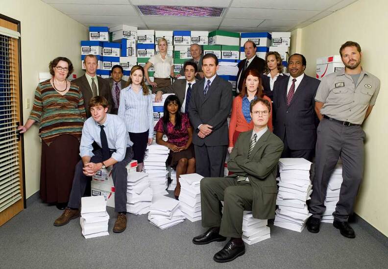 The original cast of "The Office."