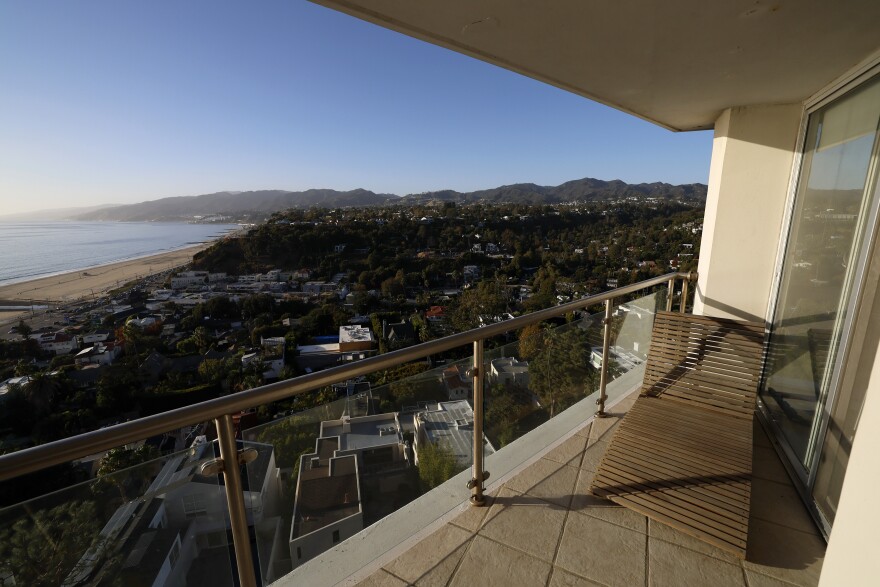 A Fall view from a condo in Santa Monica.