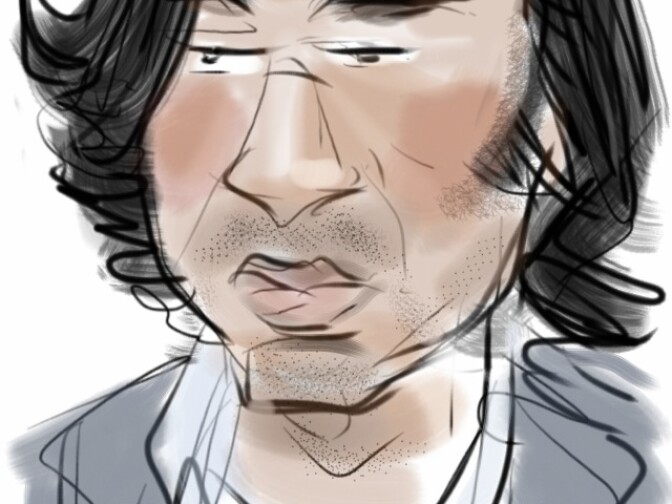 A drawing by artist Eric Molinsky.