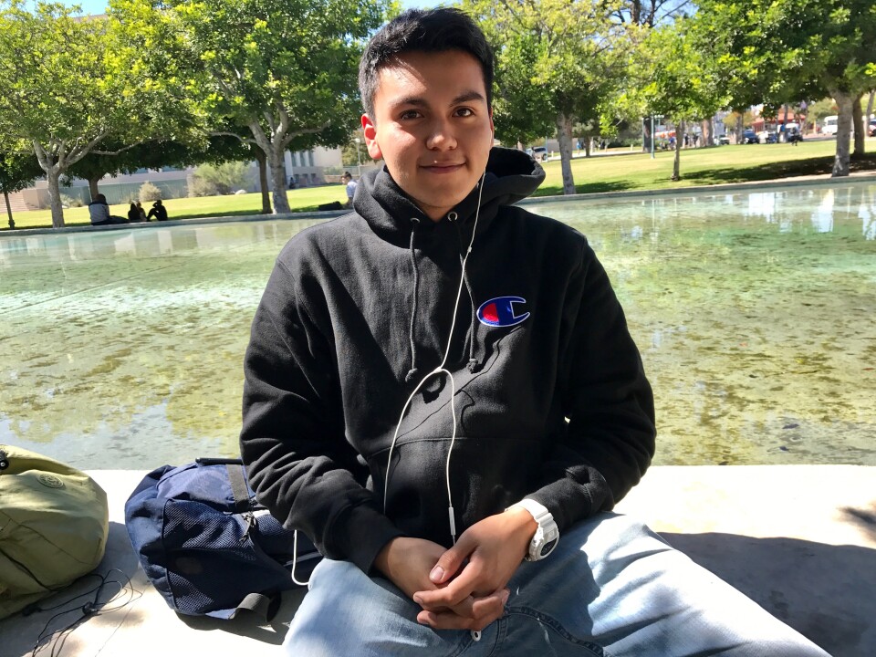 Daniel Ramos, 19, says he expects to be apartment hunting in the coming months.